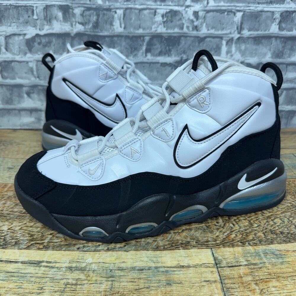 Nike Air Max Uptempo 95 Retro White Black Teal 311090 100 Mens Size 9 New Rare